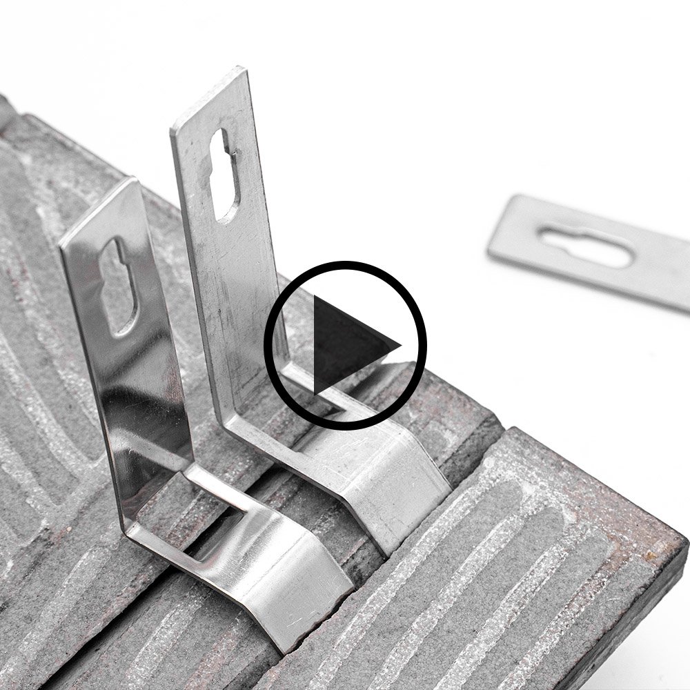 K-Type Bottom-Mount Tile Cladding Clip installation video