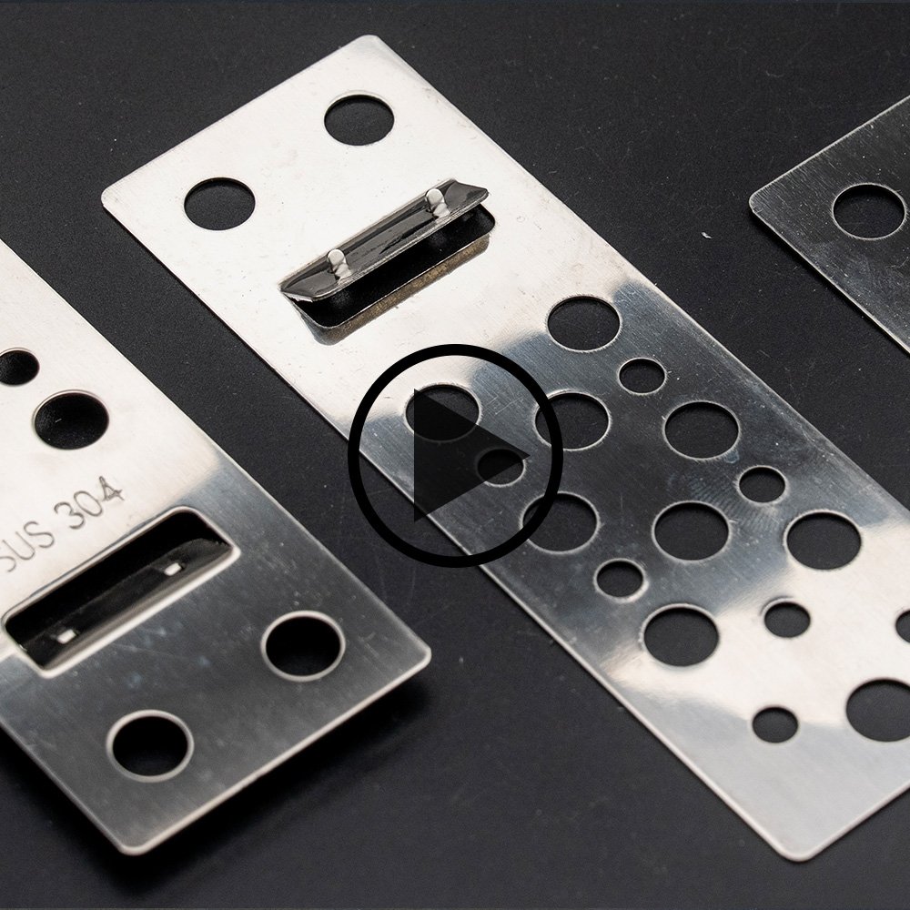 Stainless Steel Cladding Clip installation video for porcelain and tile