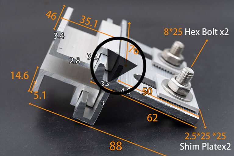 SE3 Aluminum Alloy Stone Cladding Bracket Installation Video