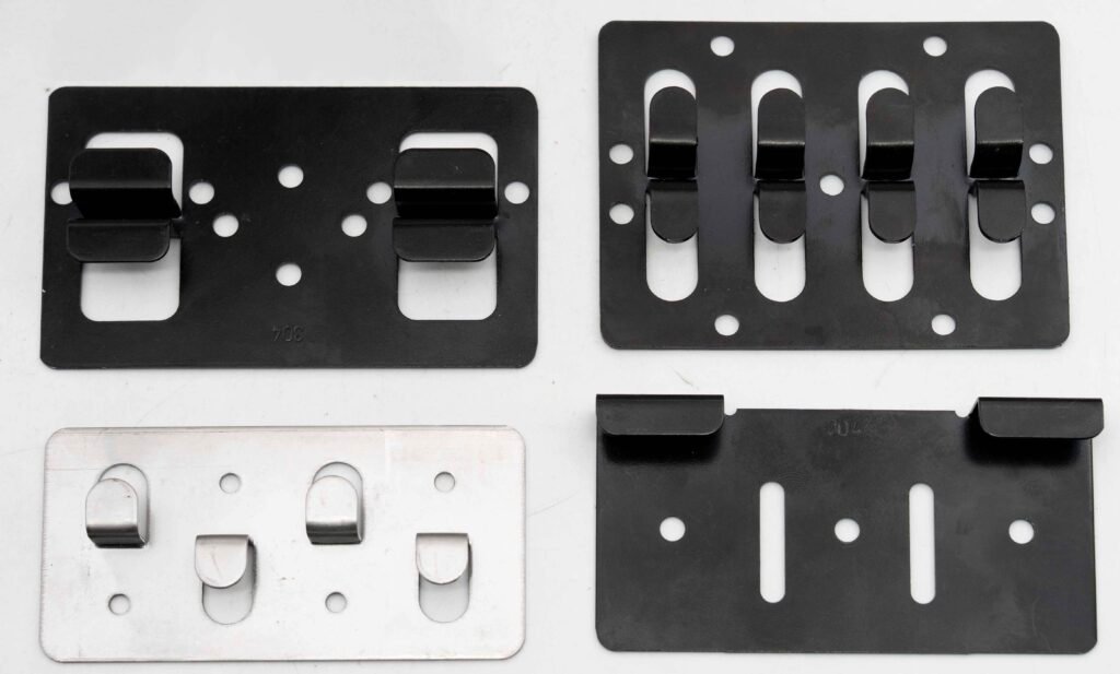 Frontek Plus System cladding clip set — Vertical, Double, Turning and Starter clips